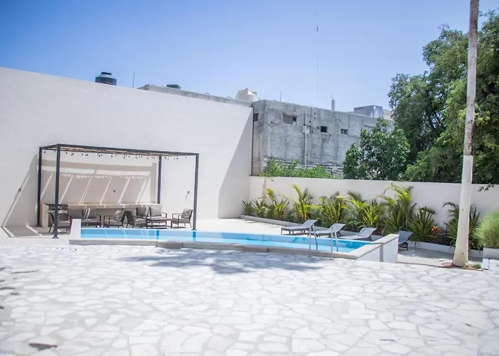 Modern 3 Blocks Away From The Marina King Bed And Pool Cabo San Lucas